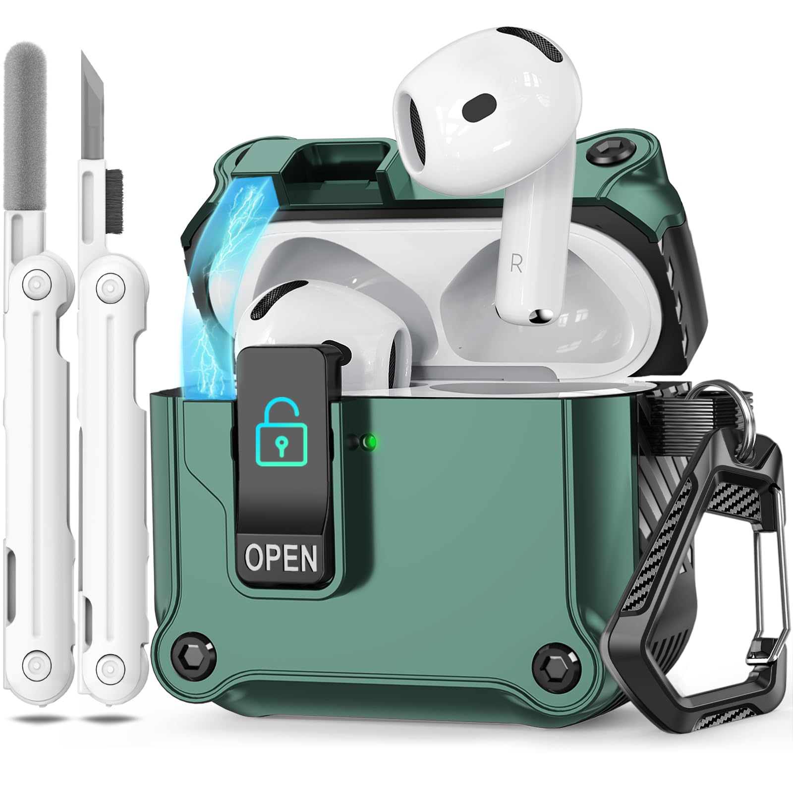Case for AirPods 4th Generation Case, Ekoonpft