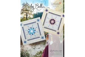 JUDY NIEMEYER Baby Bella Quilt Pattern 36'' x 36''~Foundation Paper Piecing Pattern by Judy Ni