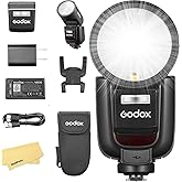Godox V1 Pro C V1Pro C Camera Flash for Canon Flash Speedlite Speedlight,with External Flash SU-1,USB Type C Charger Fast Cha