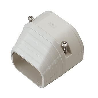 【クリックで詳細表示】因幡電工 配管化粧カバー 端末カバー 機器接続部用 アイボリー LDEN-70-I