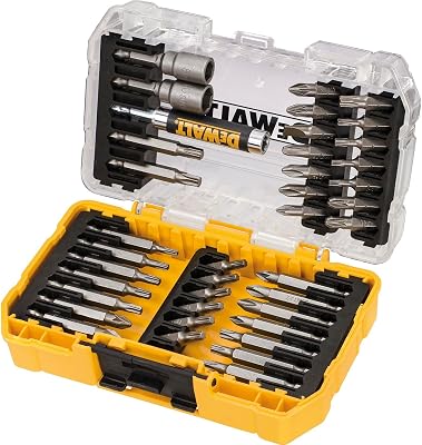 Set di punte per viti High Performance (40 pezzi, in caso Tough, 25 mm e 50 mm) DT70717, 22,3 x 22,3 x 4,2 cm