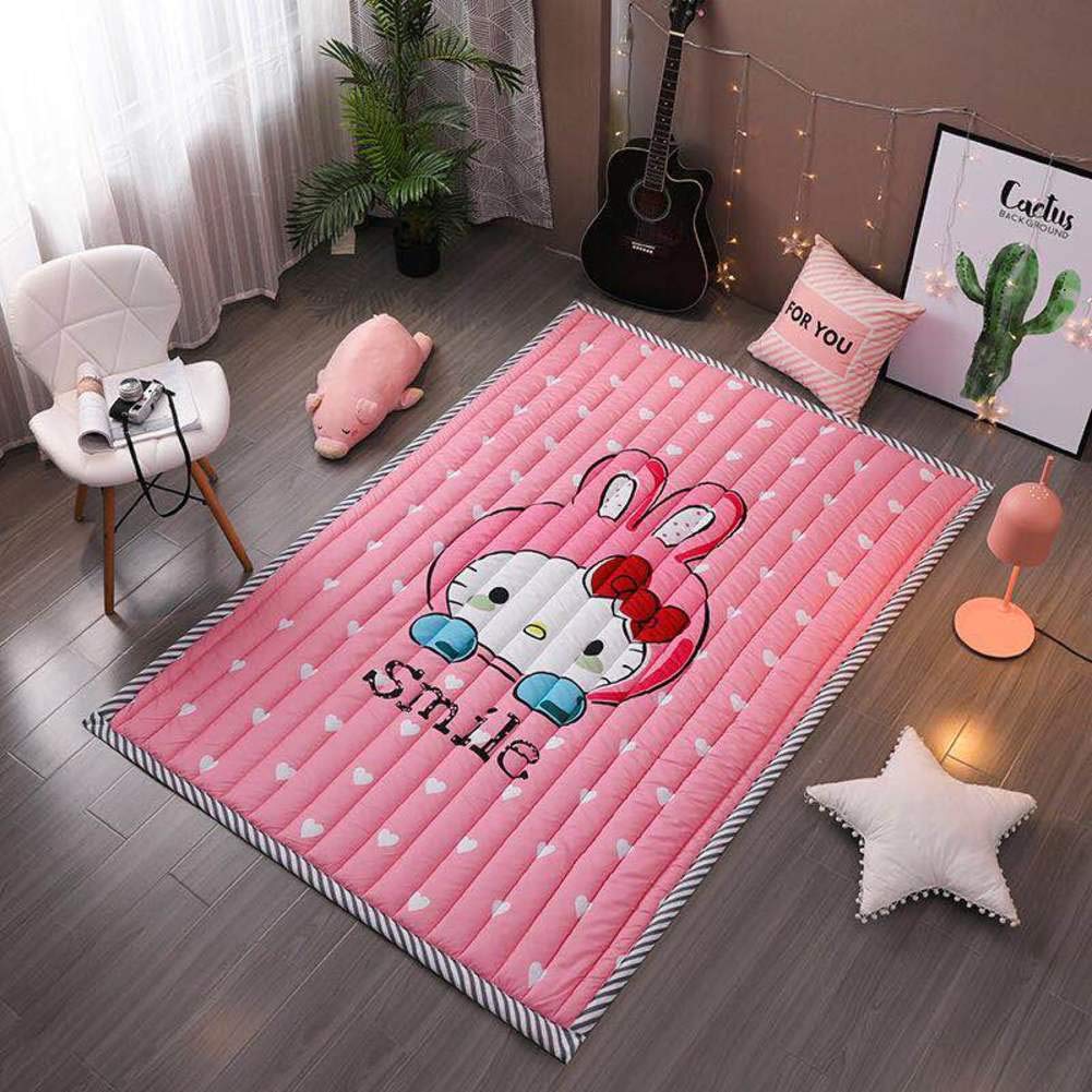 ベッドルーム リビングルーム ノンスリップベビーマット 厚手クロウリングマット ソフトカートゥーン 通気性 防湿カーペット 145x195cm 57x77inch B07jwb9c O 145x195cm 57x77inch Copper ベビージムプレイマット 最上の品質な Nies Uz