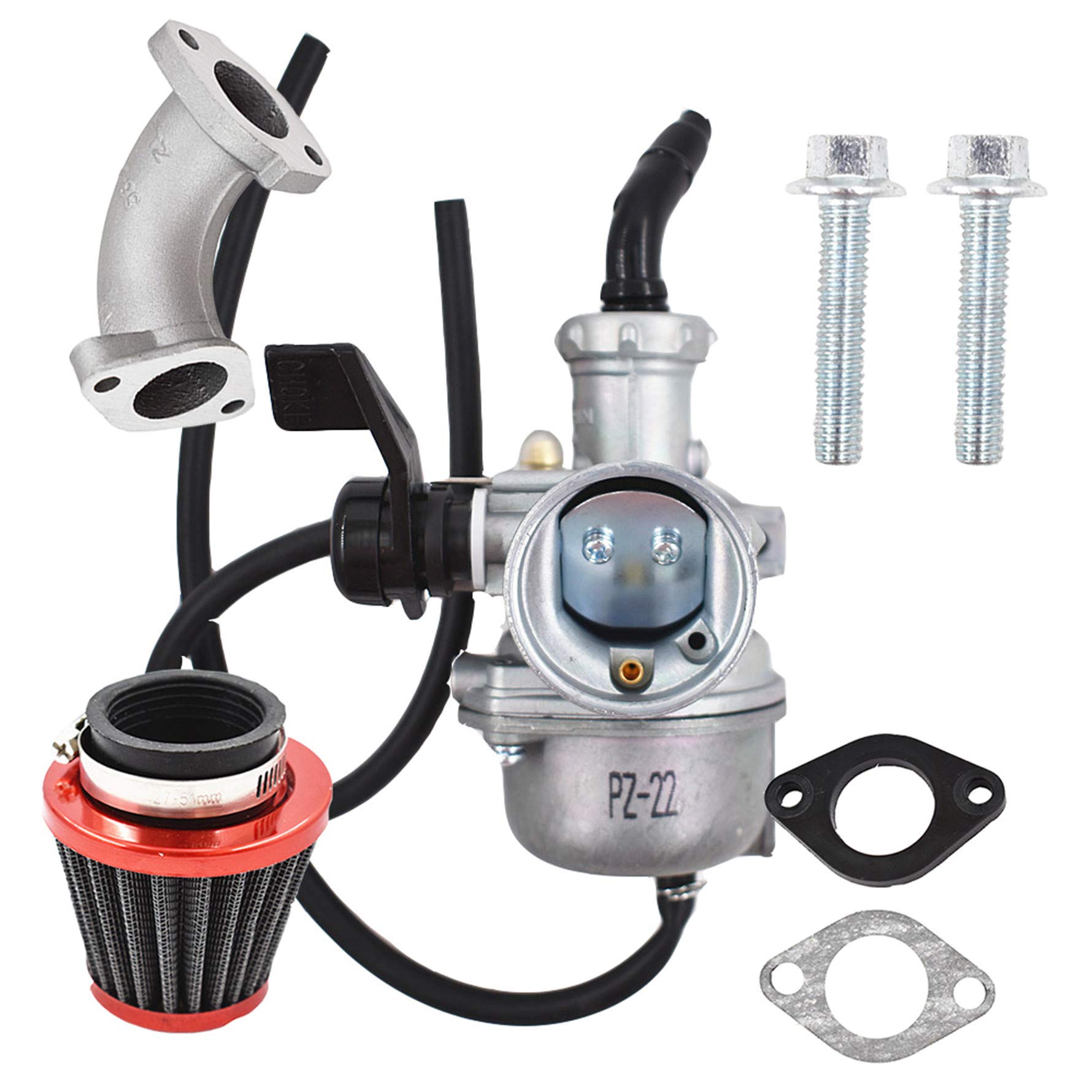 Buy munirater PZ22 22mm Carburetor Carb Set with Air Filter and Fuel