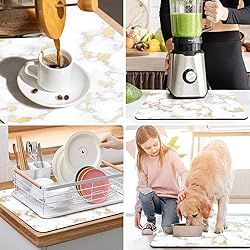 DK177 Coffee Mat Coffee Bar Mat Hide Stain