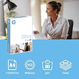 HP Office A4 210x297mm 80gsm 500sheets Ream FSC Certified view 2