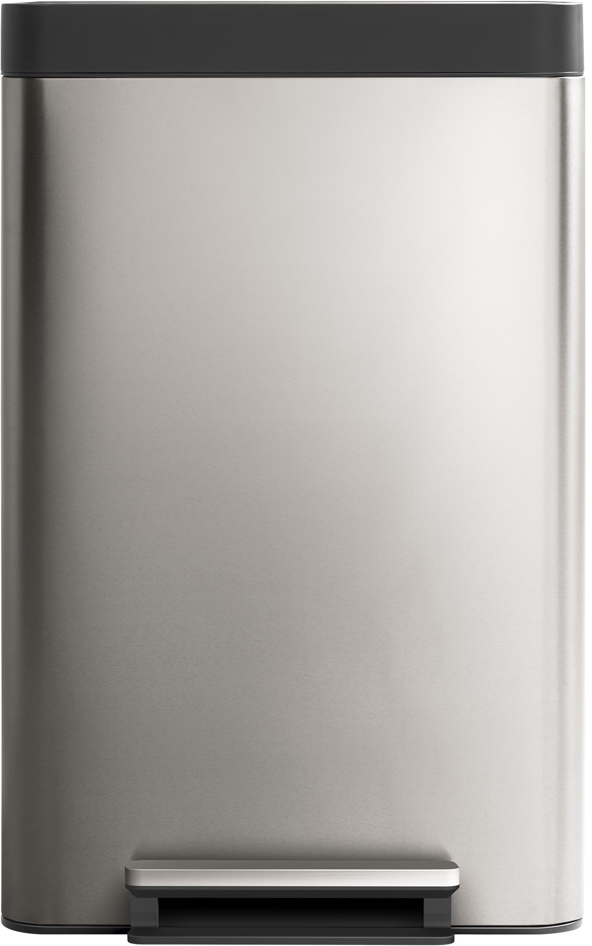 Kohler 20940-ST 13-Gallon Stainless Trash Can, Stainless Steel
