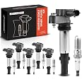A-Premium Ignition Coils & Spark Plugs Kit For Chevrolet Colorado GMC Canyon 3.7L 5-PC Set
