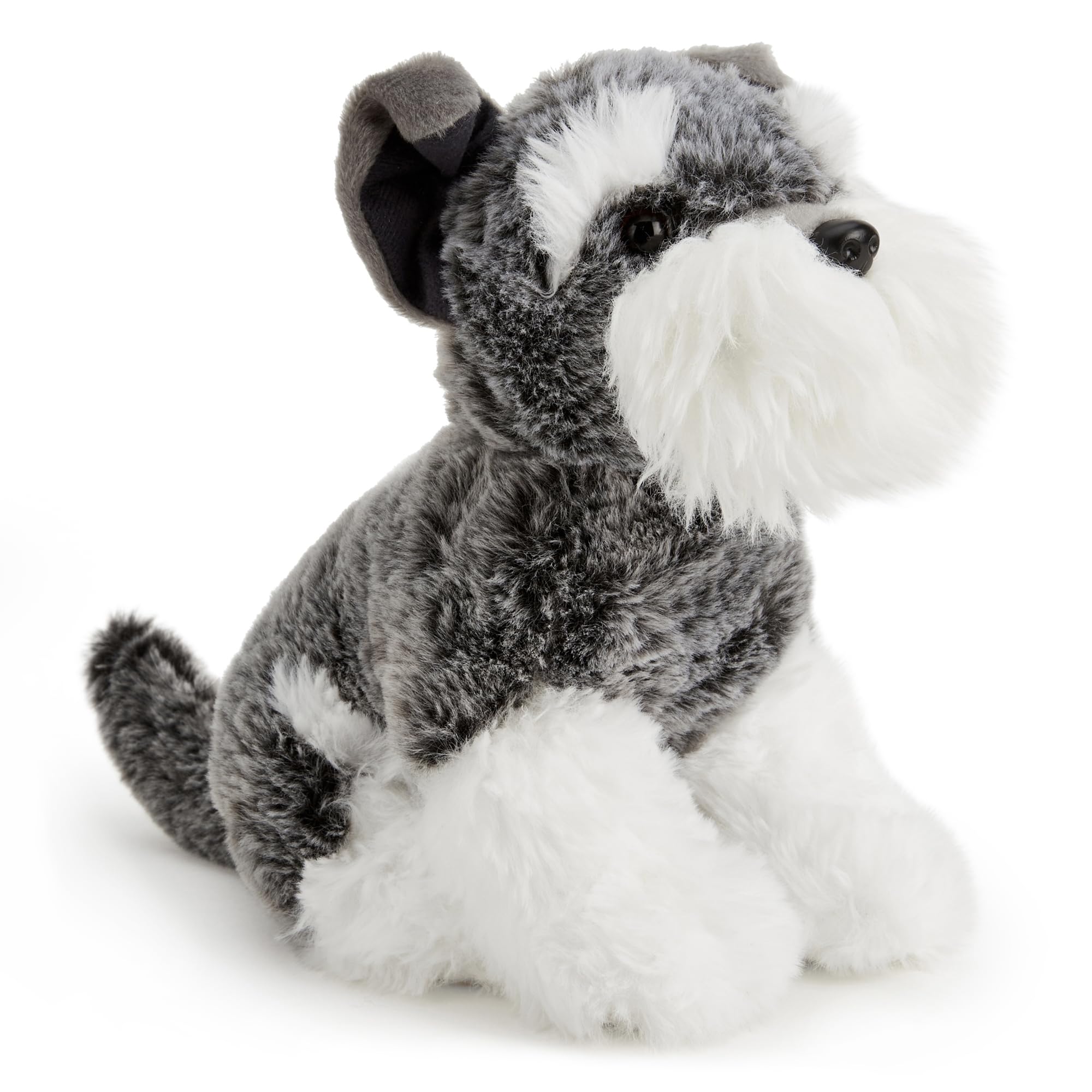Zappi Co Ernie the Schnauzer Plush Toy (21cm) Schnauzie Dog - Soft, Cuddly, Recycled - Dapper Dog Companion — image 1