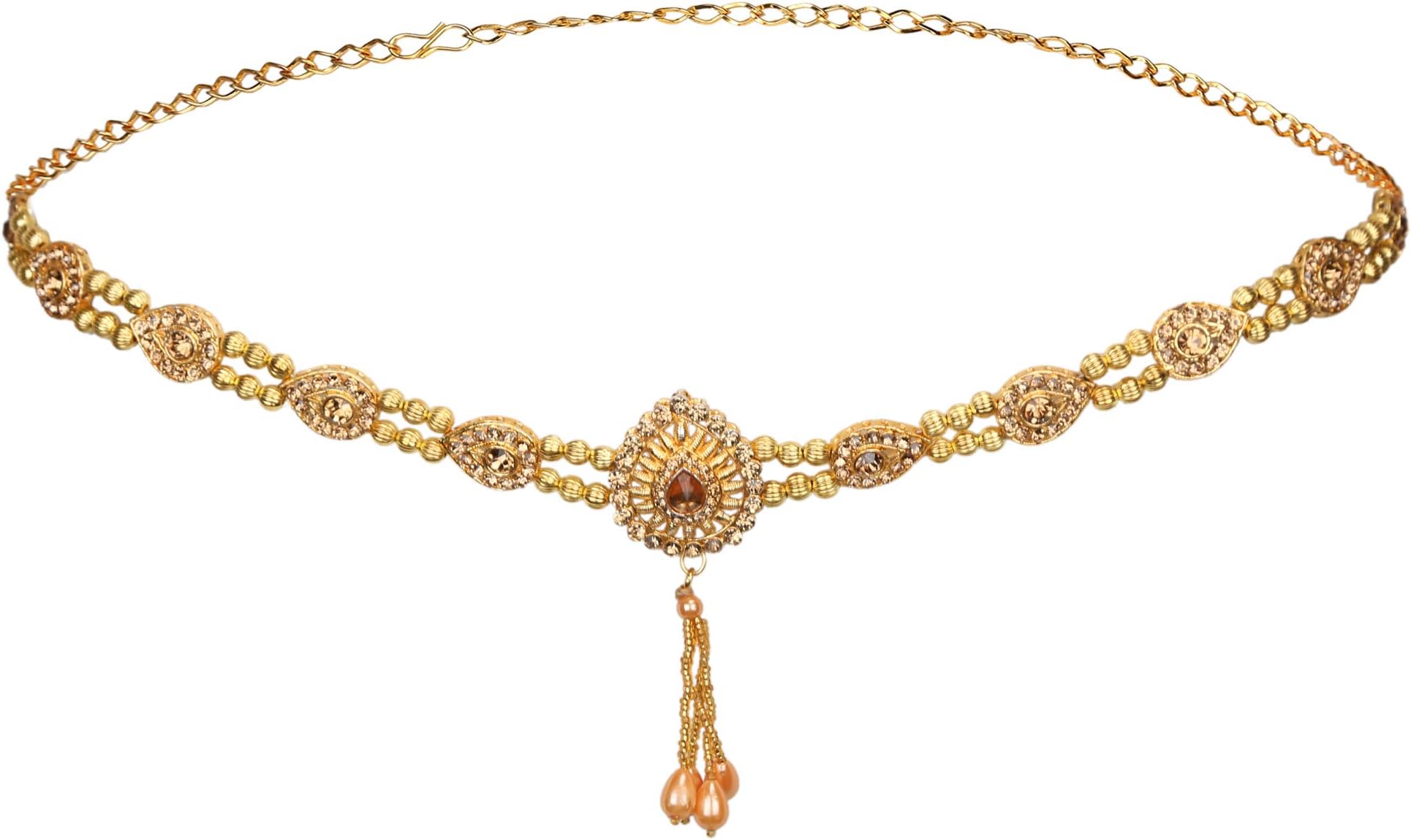 Sanjog Stylish Gold Plated Kamarband Belly Chains for Women