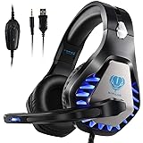 BUTFULAKE GH-1 Gaming Headset for PS4, Xbox One, Xbox One S, PC, Nintendo Switch