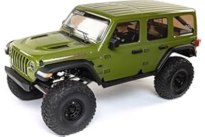 Axial RC Truck 1/6 SCX6 Jeep JLU Wrangler 4WD Rock Crawler RTR (Batteries and Charger Not Included): Green, AXI05000T1