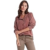 Unionbay Womens French Terry Henley Sweatshirt