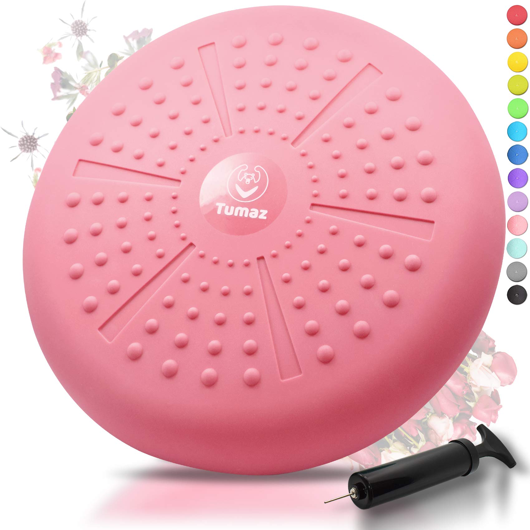 Buy Tumaz Wobble Cushion Wiggle Seat to Improve Sitting Posture & Stay Focused for Sensory