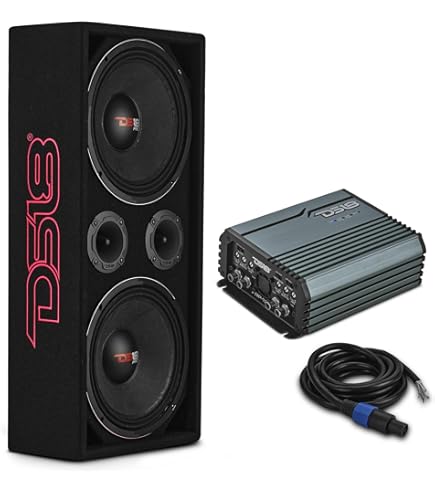 Amazon.com: DS18 VOC8LD-PK Ported Loaded Voceteo Enclosure Package