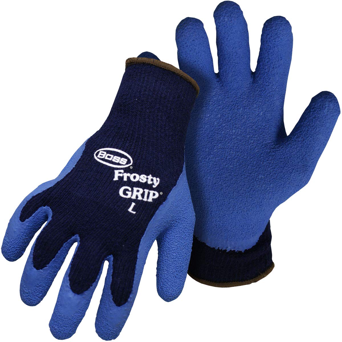 Boss Gloves 8439L Frosty Large Grip Glove, Blue