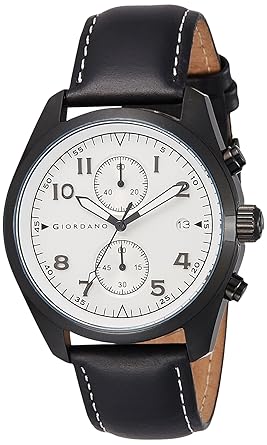 Chronograph White Dial Mens Watch - 1683-04