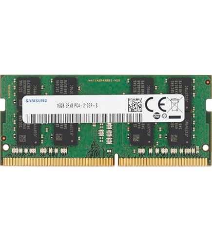 Samsung 1 x 16GB DDR4 2133MHz 260 Pin SO-DIMM Memory Module at