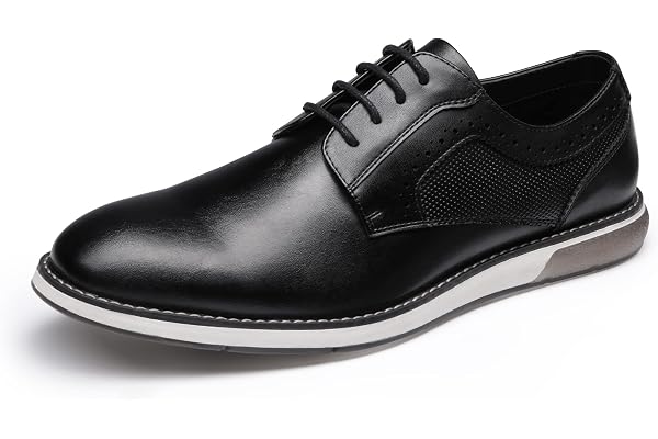 Bruno Marc Men's Casual Dress Shoes Business Oxfords | Wide Width,Dress Sneakers,Derby,Round Toe,Lace Up,All-Day Comfort,Cush