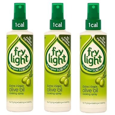 Frylight Extra Virgin Olive Oil Cooking Spray 2x 190ml (380ml) - 1 Cal. per Spray!