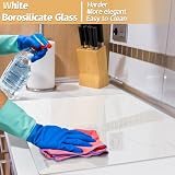 Karinero White Induction Hob 4 Zone 60cm Flex Zone 2800W Auto Switch Off view 6