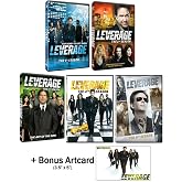 Leverage Seasons 1-5 Complete TV Series DVD Collection + Bonus Art Card
