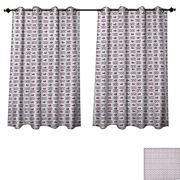 Pricetextile Teen Bedroom Thermal Blackout Curtains Funky And