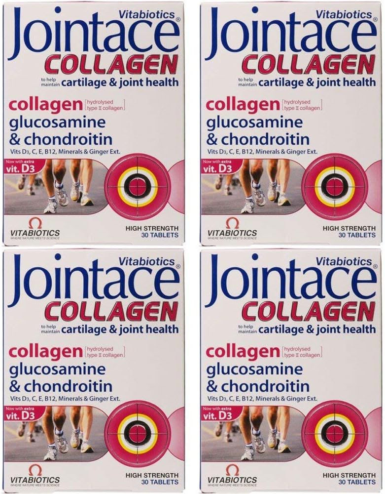 4 Pack Vitabiotic Jointace Collagen 30 S 4 Pack Bundle Health Personal Care Amazon Com