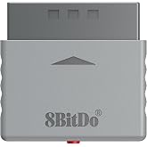 8Bitdo Retro Wireless Adapter Receiver for PS1 PS2 / Windows 10/11 | Compatible With PS5/PS4, Xbox Series, Xbox One Bluetooth and Switch Pro Controllers