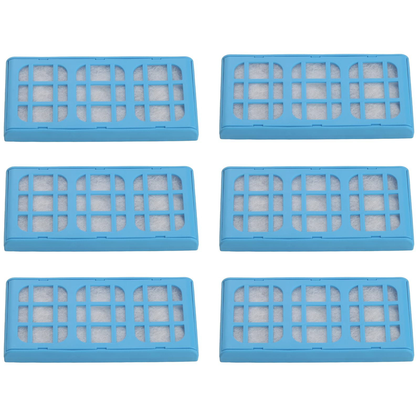 BODYA 6Pcs Replacement Water Filters Cartridges Set for Pet Mate Cat Mate Pet Fountains Replacement Filters