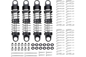 Aluminum 27mm Oil Shocks Absorber for 1/30 Axial SCX30 Ford Bronco JEEP WRANGLER JLU RC Crawlers Upgrade Part