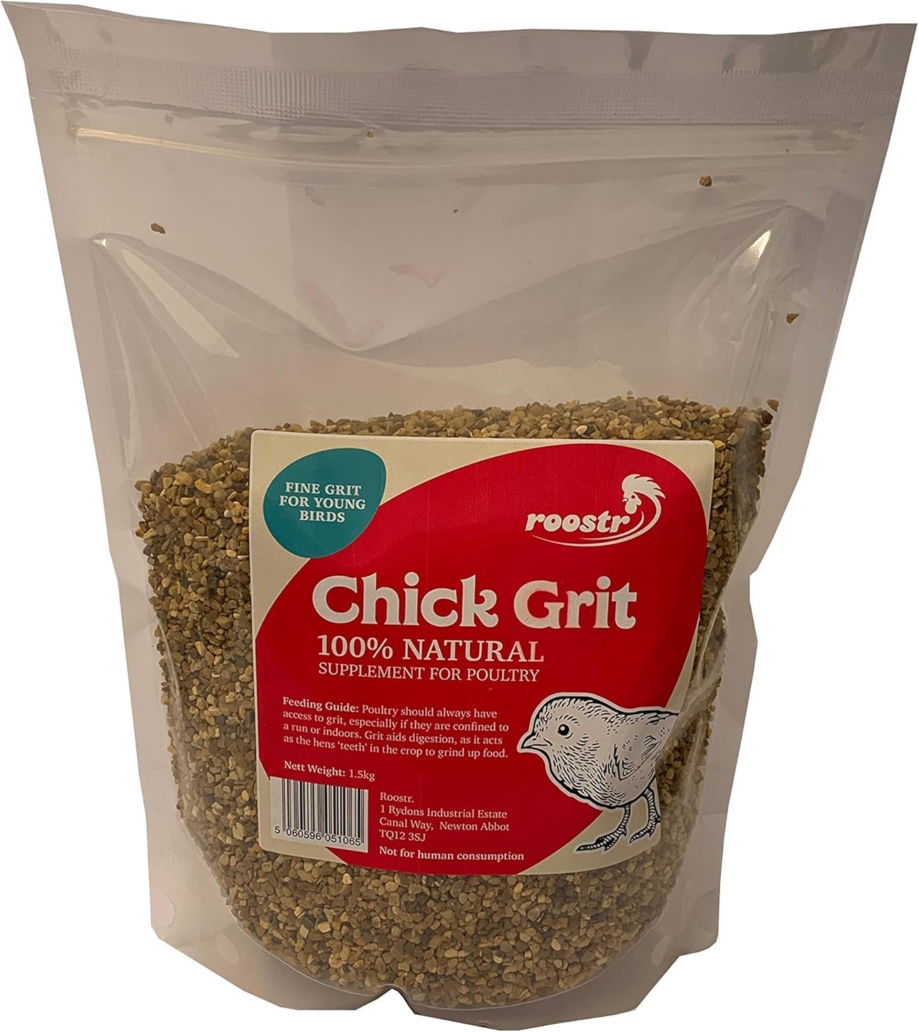AgriVite Tusk - Baby Chick Flint Poultry Grit x Size: 1 Lt