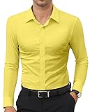 Lion Nardo Stretch Mens Dress Shirts Long Sleeve