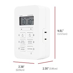 UltraPro 24hr Digital Outlet Timer, 1 Polarized