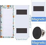 Zuimei Magnetic Shopping List Pad 2 Pack with Pen Clip 50 Sheets Each view 6