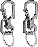 Tibitdeer Titanium Key Chain, Multifunctional