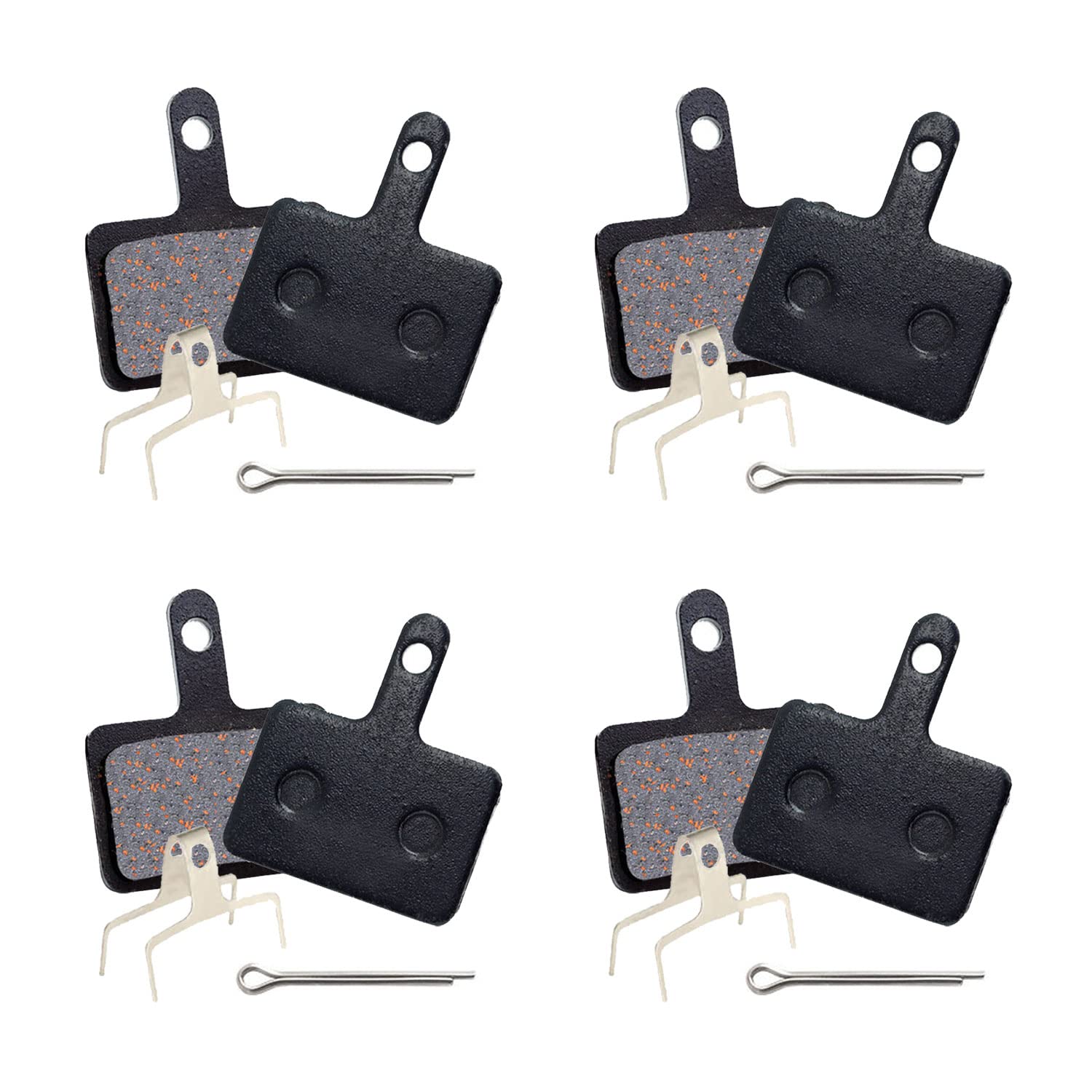 CAM2? Bicycle Brake Pads Brake Pads 4 Pieces Bicycle Disc Brake for BB5 B01 B01S C501 C601 M315 M355 M415 M416 M445 M446 M525 M515 M975 T615 T675 etc