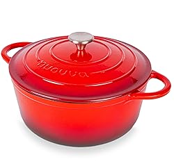 Cast Iron Dutch Oven with Lid – Non-Stick