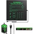 VIVOSUN 20" x 20.75" Seedling Heat Mat and Digital Thermostat Combo Set, UL & MET-Certified Warm Hydroponic Heating Pad for Germination, Indoor Gardening, Greenhouse