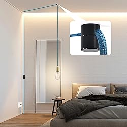 Adcssynd 6 Pack Aluminum Swag Hooks for Ceiling