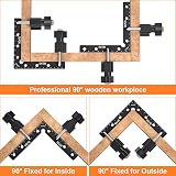 Preciva 90 Degree Right Angle Positioning Square Clamp 140mm 2 Sets view 2