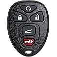 SUPALAND Keyless Entry Remote Control Key Fob Replacement Fits for Chevy Traverse 2007-2016 Tahoe Suburban GMC Acadia Yukon XL Buick Enclave Cadillac Escalade Saturn Outlook OUC60270 OUC60221 15913415