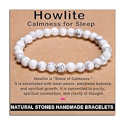 AD Beads Handmade Gemstone Stretch Elastic Bracelet