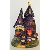 Blue Sky Clayworks Hello Kitty and Friends Halloween Trick or Treat Candle House, 7.5