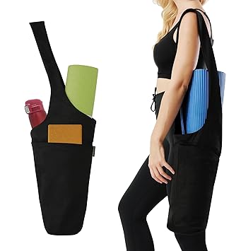 Will Fit Most Yoga Mats Or Pilates Mats Yoga Mat Bag In 100 Cotton Canvas Mat Bags Yoga Umoonproductions Com