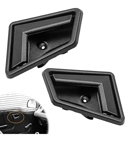 定価67800円　INNERRAUM 日本未入荷 Amazon.com: Black Front Interior Door Handle Pair Inside Set for