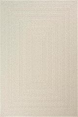 the carpet Kansas Indoor Outdoor Rug Natural Jute Look Cream 160 x 230 cm view 2
