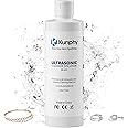 kunphy Sonic Jewelry Cleaner - Effective Solution for Cleaning Gold, Silver, Platinum, Diamonds, and Eyeglasses Watch, 8.5 oz (250 ml)