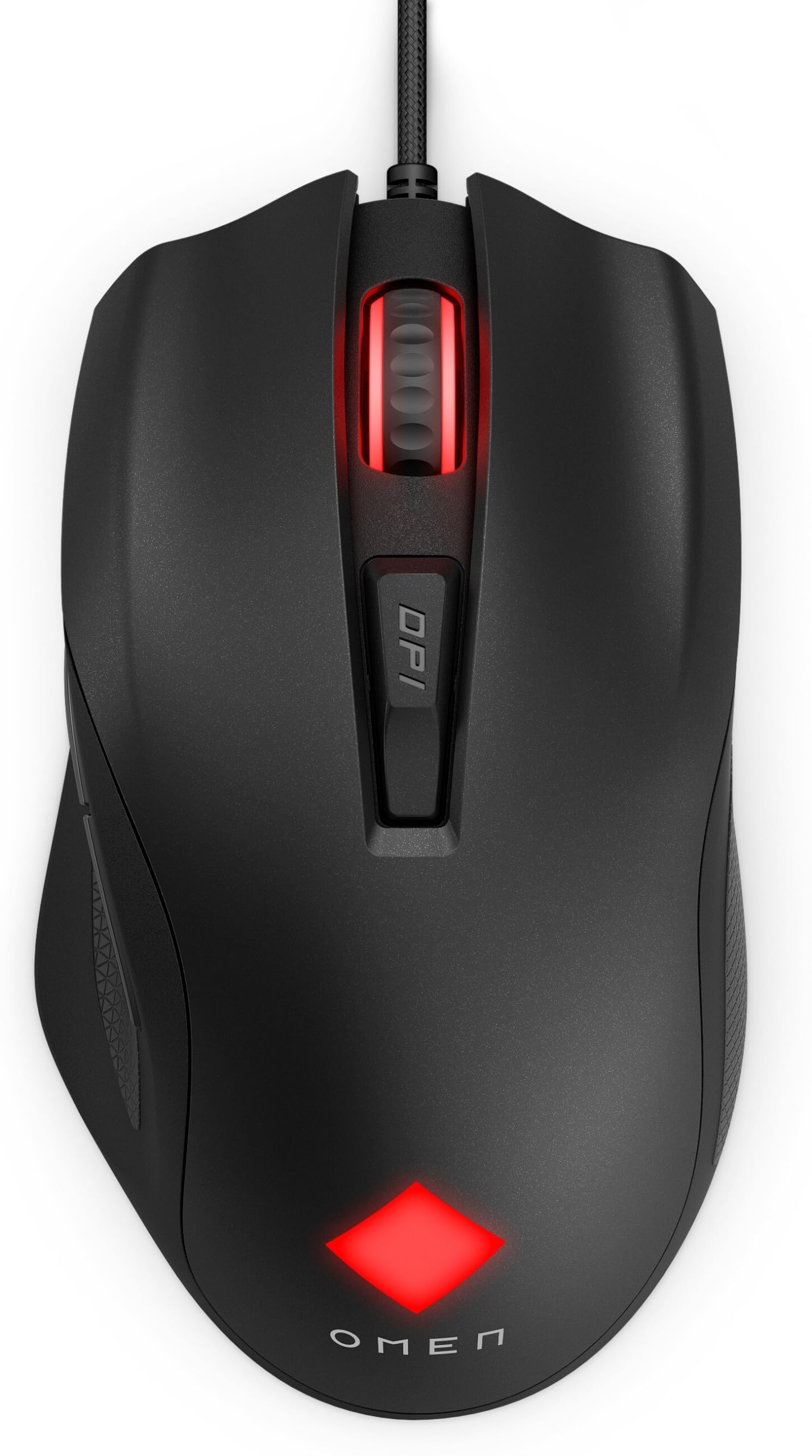 HP Omen Vector - Souris Gaming Noire (Filaire - Usb, 6 Boutons Programmables, 16 000 Dpi, Rétroéclairage Led Rgb, Droitier)