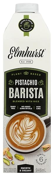 ELMHURST, BARISTA PISTACHIO MILK, 32 FL OZ