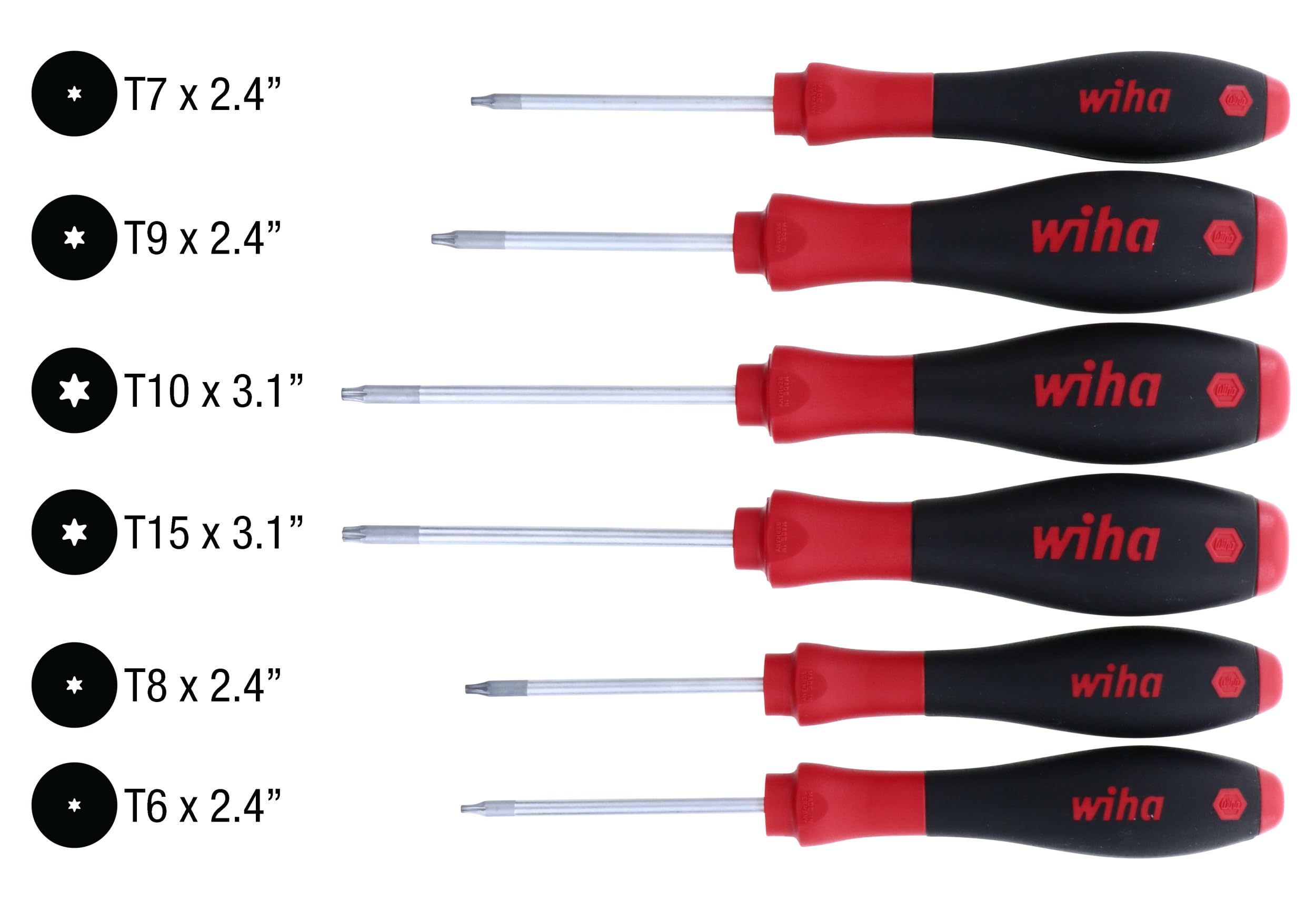 Wiha 36291 Schraubendreher-Set, Torx, 6-teilig 4